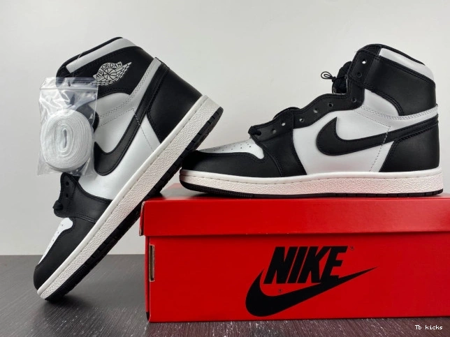 Reps TBK (2023) 1 85 Retro BQ4422-001 White High Black Jordan 0729